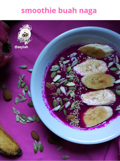 Foto resep Smoothie naga simple