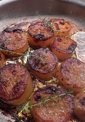 A picture of Fondant Potatoes.