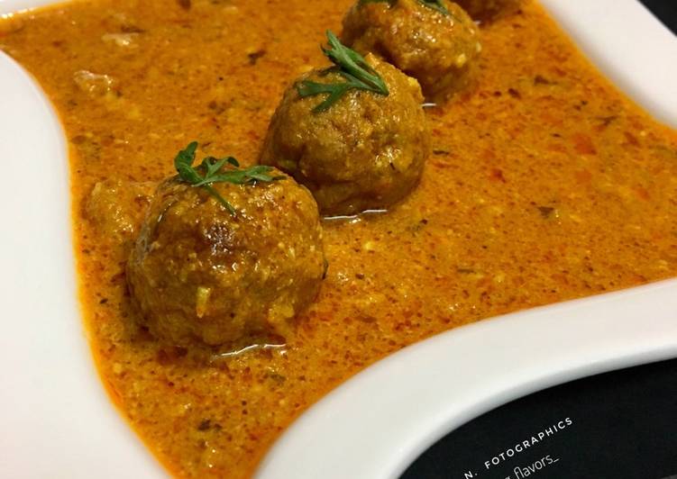 One Simple Word To Chicken Kofta Curry