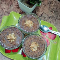 A picture of Chocolate pudding(Eid special).