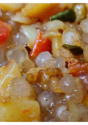 A picture of Sabudaana Khichdi.
