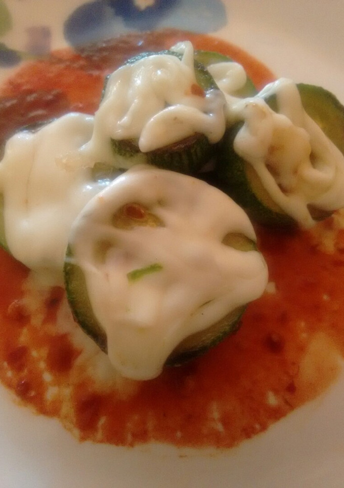 Una foto de Calabazas gratinadas rápidas y sin horno