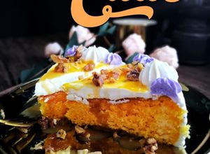 Gambar Mango Cake (Kek Mangga) #RumahTerbuka #MaratonRaya