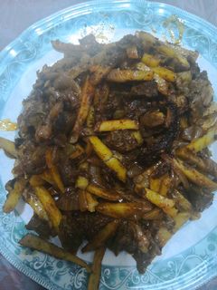 صورة لوصفة كبدة بلدي