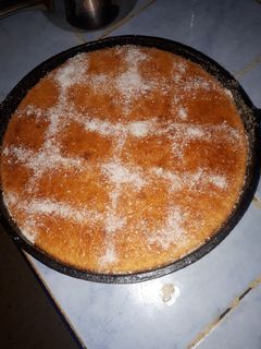 صورة لوصفة بسبوسة