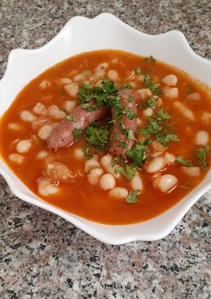 صورة لوصفة فاصوليا بالمرقاز