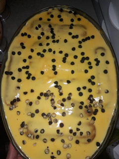 Una foto de Postre borracho! Fácil y rápido