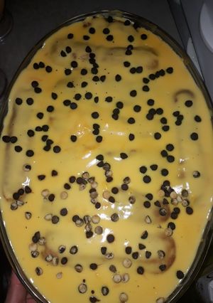 Una foto de Postre borracho! Fácil y rápido