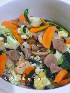 Foto resep Capcay saus tiram