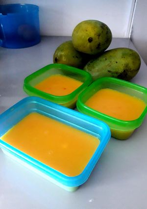 Foto resep Puding mangga sederhana