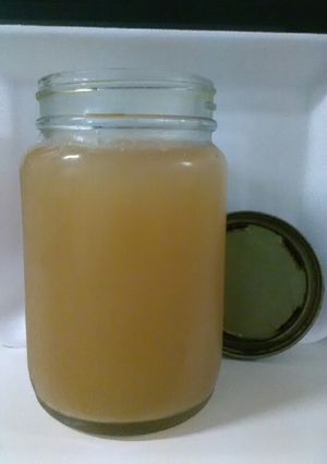 Una foto de Agua de manzanas