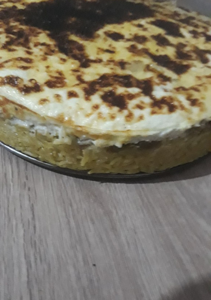 صورة لوصفة رز في الفرن