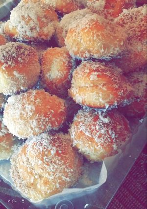 صورة لوصفة حلزونة بالنارجيل🔥😍