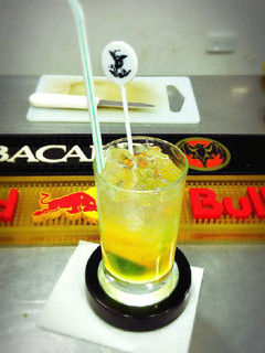 Una foto de Caipiriña o caipirísima de maracuyá