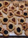 Biscotti all'occhio di bue