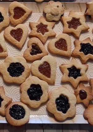 Foto di Biscotti all'occhio di bue