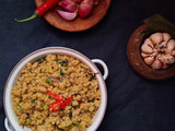 Tumis Oncom Bumbu Iris