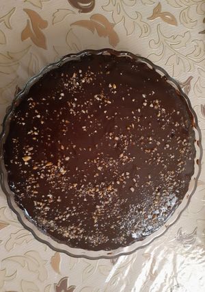 صورة لوصفة كيكة فلان شوكولاتة