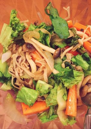 Hình của món Salad nấm.