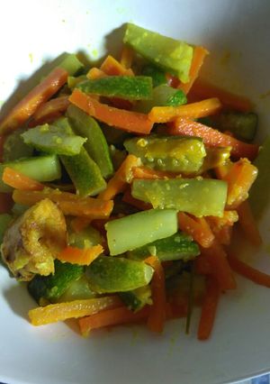 Foto resep Acar kuning timun wortel