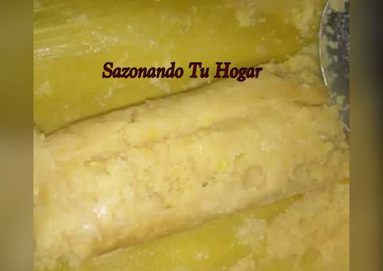 Tamales de elote🌽🌽