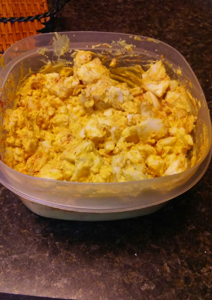 A picture of Deviled Egg Salad GF.