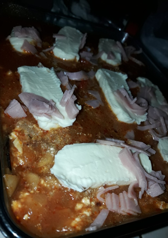 Una foto de Lasaña de carne y ricota