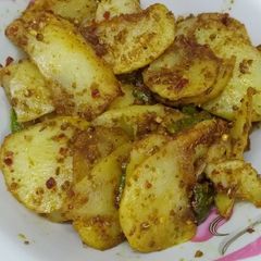 Aloo qatli A picture of Aloo qatli.