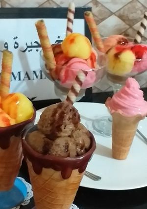 صورة لوصفة الوصفة الأصلية لأيس كريم المحلات