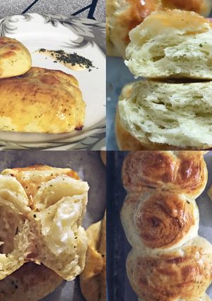 عکسی از دستور نان سیر (رسپی متفاوت)🥖