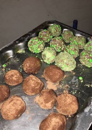 Una foto de Trufas de vainilla