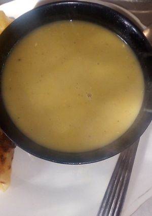 صورة لوصفة حساء البزلاء