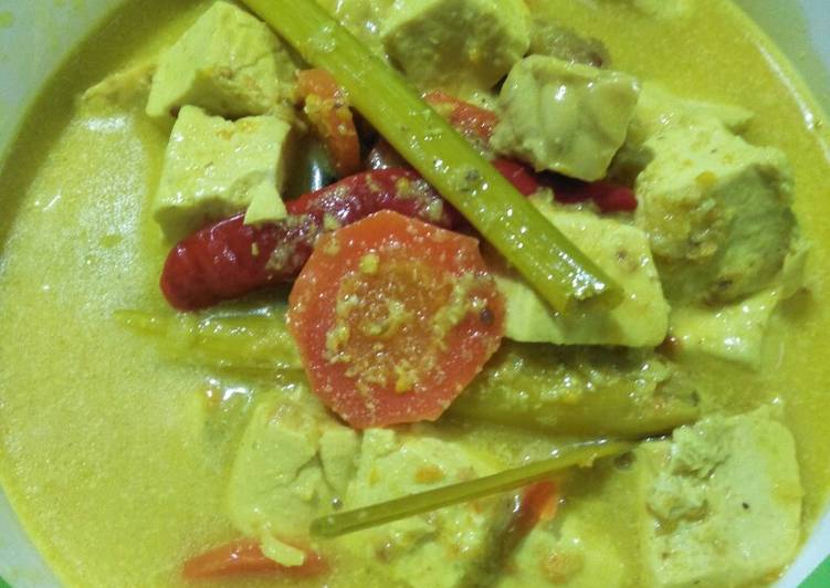 Resep Kare Tahu Tempe Sayur, Menggugah Selera