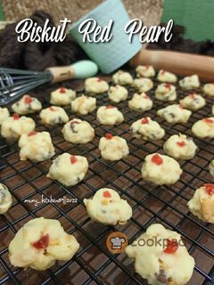 Gambar 🍪 Biskut Red Pearl Sukatan Cawan