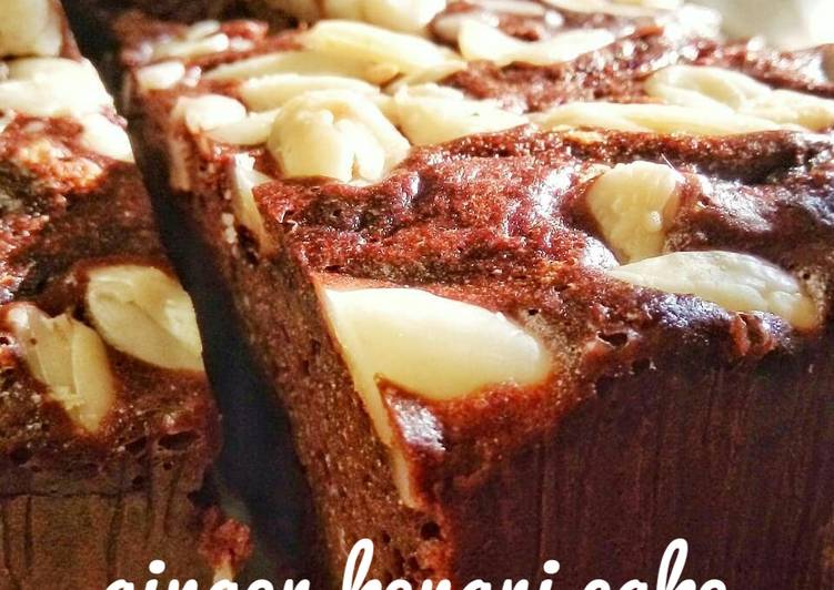 Resep Ginger kenari cake Anti Gagal