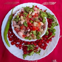 A picture of Pomegranate Salad.