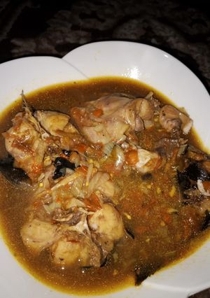 A picture of Catfish peppersoup.