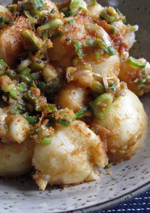 A picture of Sweet Miso Baby Potatoes.