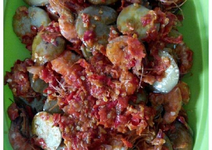 Udang & Jengkol Balado