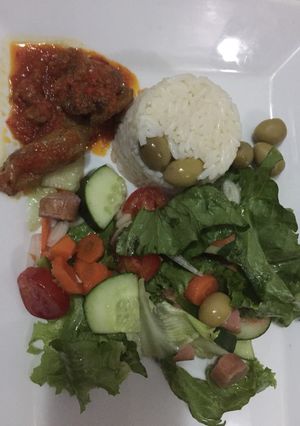 A picture of White Rice.