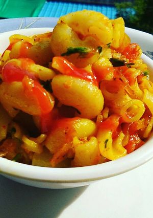 A picture of Veg Macaroni.