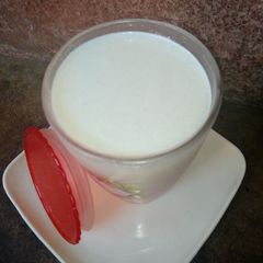 Soya milk 1 A picture of Soya milk 1.