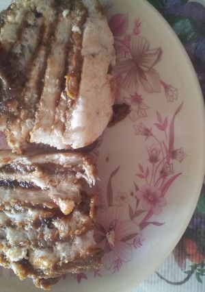 A picture of Choconuts bread instant cake.