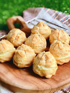 Foto resep Soes/Sus vla vanilla dengan kulit kokoh no mixer
