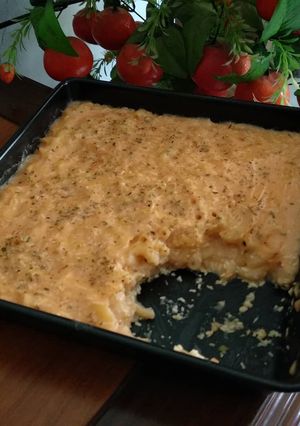 Foto resep Mac and cheese ala pizza hut 4 bahan saja
