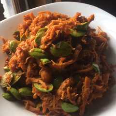 Ayam suwir pete রেসিপির প্রধান ছবি