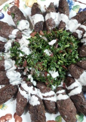 صورة لوصفة كباب مشوي