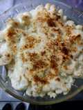 Coliflor con salsa blanca