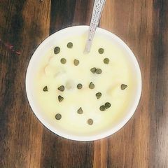 A picture of Fruit custard.
