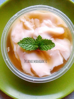 Foto resep Kembang tahu kuah jahe